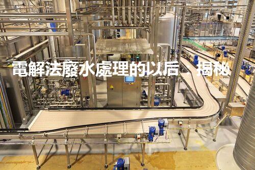 電解法廢水處理的以后：揭秘行業(yè)變革！